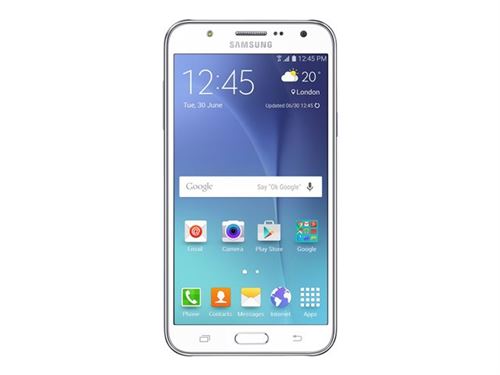 Samsung Galaxy J7 (2016) - 4G smartphone - RAM 2 Go / Mémoire interne 16 Go - microSD slot - OLED display - 5.5"" - 1280 x 720 pixels - rear camera 13 MP - front camera 5 MP - blanc État correct - Samsung reconditionné disponible sur Fnac