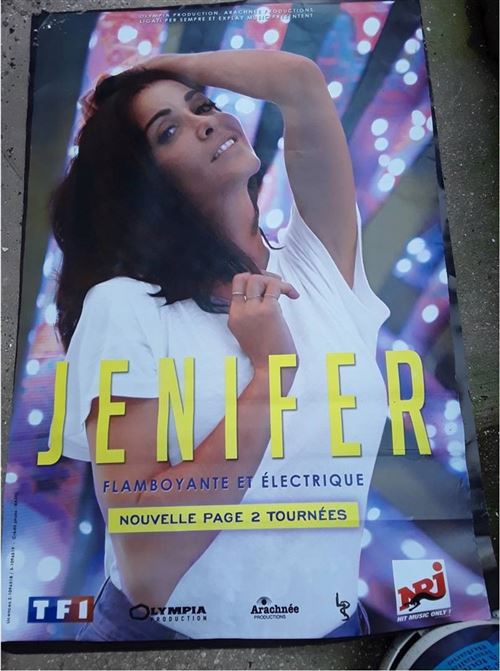Acheter Jenifer - Flamboyante et électrique - AFFICHE État correct - 13,99 € Jenifer - Flamboyante et électrique - AFFICHE État correct - N/A reconditionné disponible sur Fnac