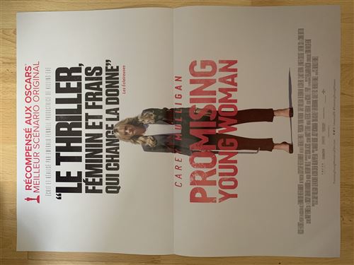 Acheter Promising Young Woman - 2020 - Carey Mulligan - 40x60cm - Affiche de cinéma originale pliée État correct - 10,99 € Promising Young Woman - 2020 - Carey Mulligan - 40x60cm - Affiche de cinéma originale pliée État correct - N/A reconditionné disponible sur Fnac