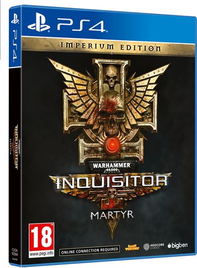 Acheter WARHAMMER 40K INQUISITOR MARTYR IMPERIUM FR/NL PS4 État correct - 29,95 € WARHAMMER 40K INQUISITOR MARTYR IMPERIUM FR/NL PS4 État correct - N/A reconditionné disponible sur Fnac