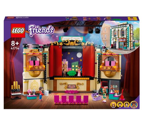 Acheter LEGO® Friends 41714 L’école de théâtre d’Andréa État correct - 122,63 € LEGO® Friends 41714 L’école de théâtre d’Andréa État correct - LEGO Friends reconditionné disponible sur Fnac