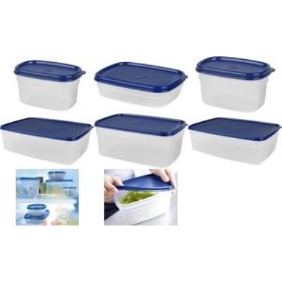 Emsa 517095 superline boîte alimentaire carré plastique bleu 18 x 18 x 12 cm 4,5 l État correct - EMSA reconditionné disponible sur Fnac