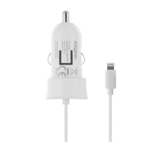 Chargeur Allume-Cigare Blueway Lightning Blanc État correct - N/A reconditionné disponible sur Fnac