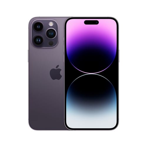 Apple iPhone 14 Pro Max 6,7"" 5G Double SIM 128 Go Violet intense État correct - Apple reconditionné disponible sur Fnac