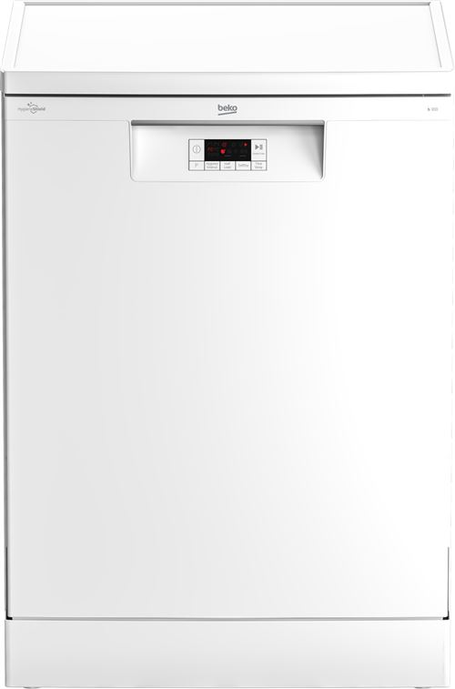 Acheter Lave-vaisselle 60 cm, pose-libre, 14 couverts, 6 programmes, 5 temperatures, affichage LED, coloris blanc État correct - 449,99 € Lave-vaisselle 60 cm, pose-libre, 14 couverts, 6 programmes, 5 temperatures, affichage LED, coloris blanc État correct - Beko reconditionné disponible sur Fnac