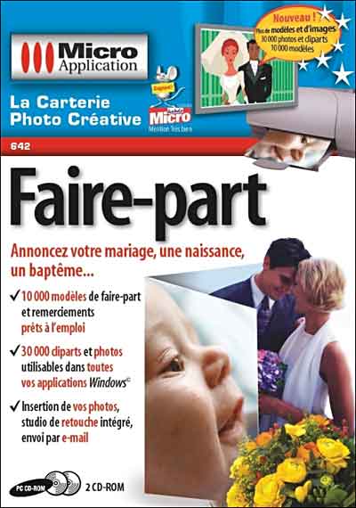 Faire-part État correct - Avanquest reconditionné disponible sur Fnac