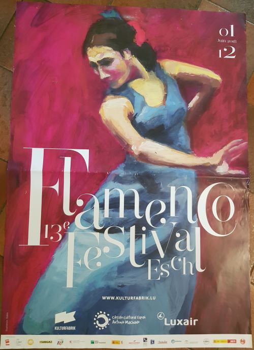 Flamenco - Festival Esch 2018 - AFFICHE État correct - N/A reconditionné disponible sur Fnac