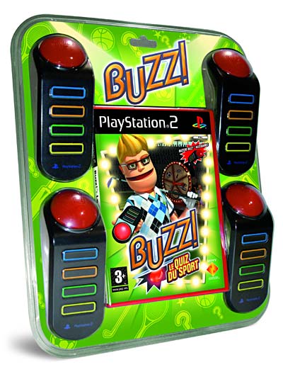 Buzz ! Le Quizz du Sport + 4 Buzzers État correct - Sony reconditionné disponible sur Fnac