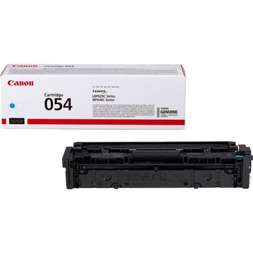Canon 054 - Cyan - original - cartouche de toner - pour imageCLASS LBP622Cdw, MF641CW, MF642Cdw, MF644Cdw État correct - Canon reconditionné disponible sur Fnac