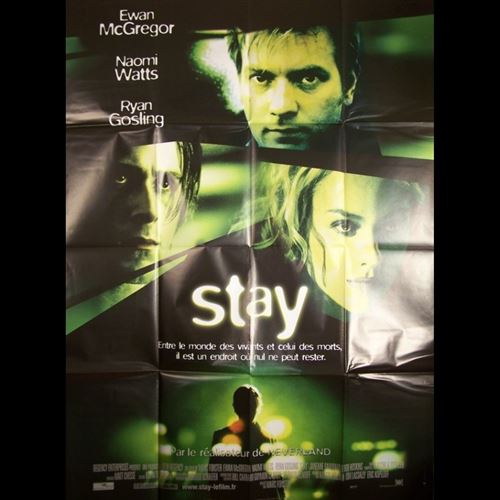 Affiche de Cinéma Originale - Stay - 2005 - Ryan Gosling - 116x158cm État correct - N/A reconditionné disponible sur Fnac