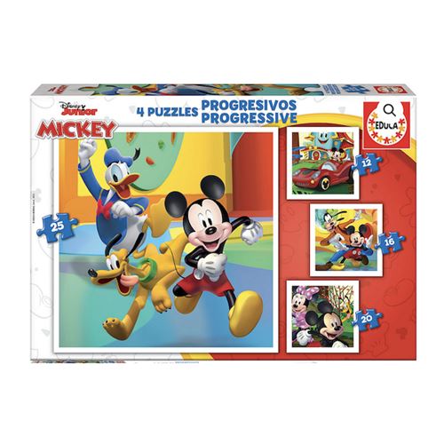 Acheter 4 puzzles progressifs mickey et ses amis État correct - 16,00 € 4 puzzles progressifs mickey et ses amis État correct - N/A reconditionné disponible sur Fnac