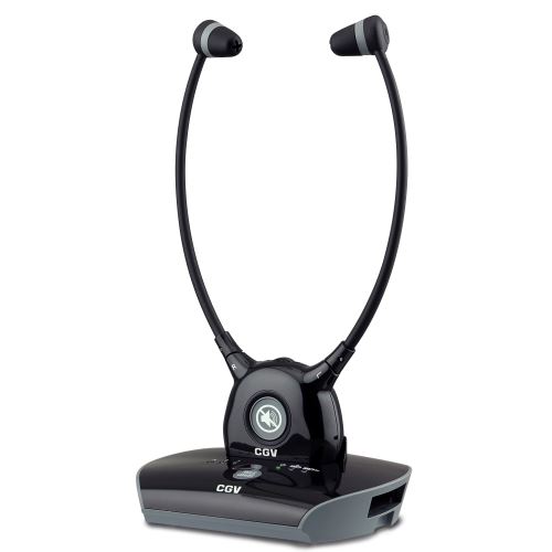 Casque TV Stéréo stéthoscopique sans fil CGV Hel Dolfin Noir État correct - N/A reconditionné disponible sur Fnac