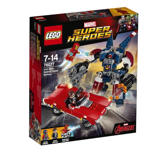 LEGO® super heroes 76077 iron-man : l'attaque detroit État correct - Lego reconditionné disponible sur Fnac