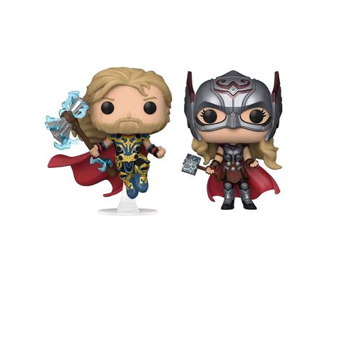 Thor: Love and Thunder - Pack 2 figurines POP! Thor & Mighty Thor 9 cm État correct - N/A reconditionné disponible sur Fnac