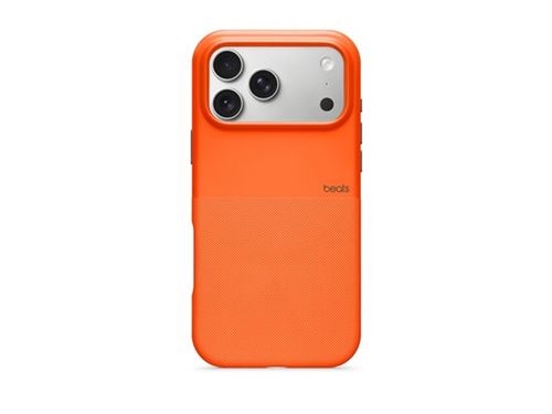 Beats - Coque de protection pour téléphone portable - robuste - contrôle de la caméra - compatibilité avec MagSafe - polyuréthane thermoplastique souple (TPU) - orange sierra - pour iPhone 17 Pro Max État correct - N/A reconditionné disponible sur Fnac