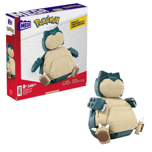 Jeu de construction Mega Construx Pokémon Ronflex État correct - Mega Construx reconditionné disponible sur Fnac