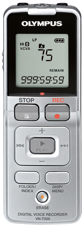 Olympus Dictaphone VN-7500 État correct - Olympus reconditionné disponible sur Fnac
