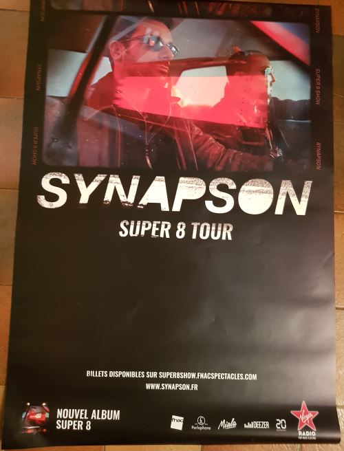 Synapson - Concert / Super 8 - AFFICHE État correct - N/A reconditionné disponible sur Fnac