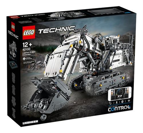LEGO® Technic 42100 La pelleteuse Liebherr R 9800 État correct - LEGO Technic reconditionné disponible sur Fnac