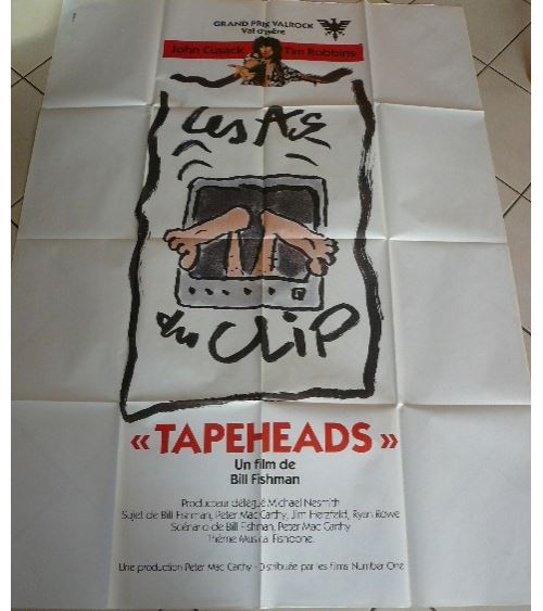 Tapeheads AFFICHE CINEMA ORIGINALE État correct - N/A reconditionné disponible sur Fnac