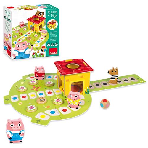 Jeu éducatif Goula Les 3 petits cochons État correct - N/A reconditionné disponible sur Fnac