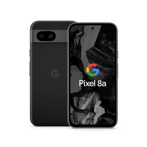 Smartphone Google Pixel 8a 5G Double Sim 256Go Obsidian Noir État correct - Google reconditionné disponible sur Fnac