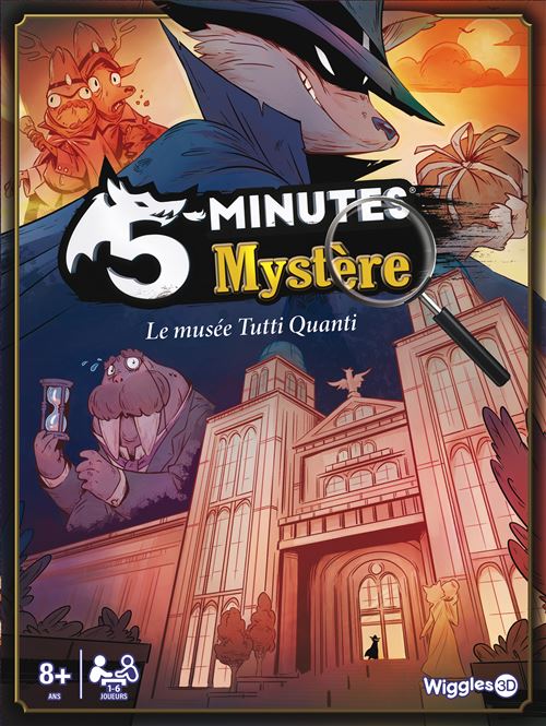 Jeu d'enquête Asmodee 5 Minutes Mystère État correct - Asmodee reconditionné disponible sur Fnac