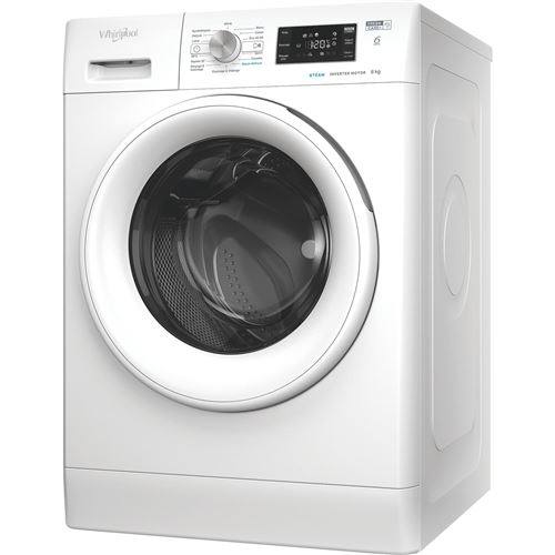 Lave linge hublot Whirlpool FFBS8489WVFR Blanc État correct - Whirlpool reconditionné disponible sur Fnac