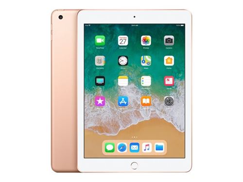 Apple 9.7-inch iPad Wi-Fi - 6ème génération - tablette - 32 Go - 9.7"" IPS (2048 x 1536) - or - reconditionné État correct - N/A reconditionné disponible sur Fnac