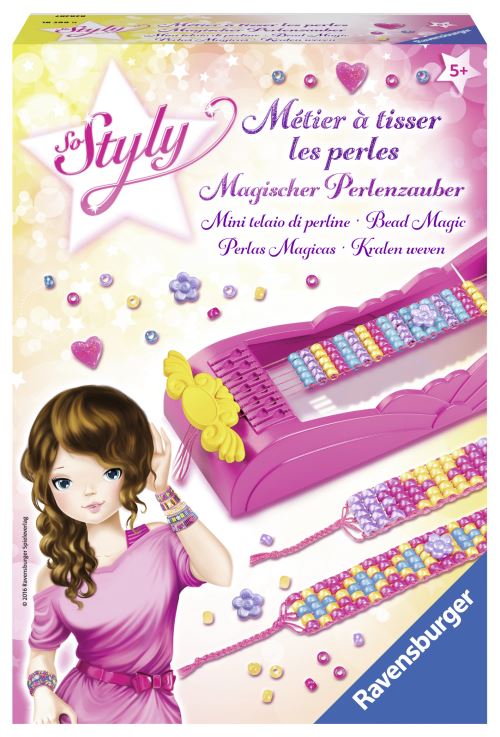 Acheter Kit créatif Métier à tisser les perles So Styly Ravensburger État correct - 21,98 € Kit créatif Métier à tisser les perles So Styly Ravensburger État correct - Ravensburger reconditionné disponible sur Fnac