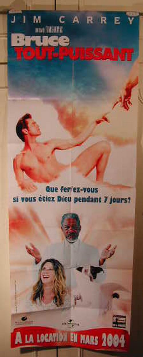 Bruce tout puissant - 57x156 cm - AFFICHE / POSTER État correct - N/A reconditionné disponible sur Fnac