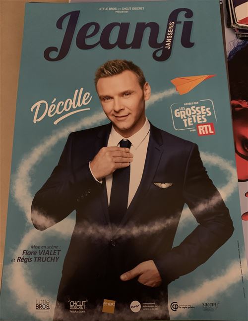 Jeanfi Janssens - Décolle - 40x60cm - Affiche État correct - N/A reconditionné disponible sur Fnac