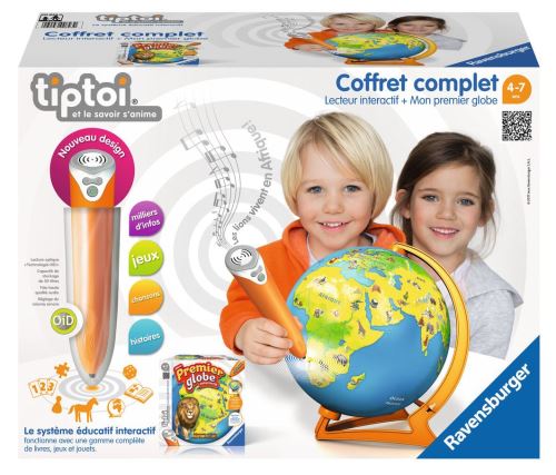 RAVENSB. COFFRET LECTEUR ET 1ER GLOBE TI État correct - Ravensburger reconditionné disponible sur Fnac