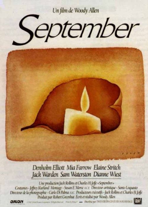 September AFFICHE CINEMA ORIGINALE État correct - N/A reconditionné disponible sur Fnac