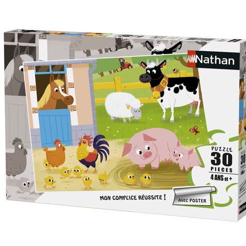 Nathan Puzzle 30p Mes amis de la ferme État correct - N/A reconditionné disponible sur Fnac