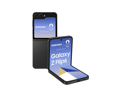 Samsung Galaxy Z Flip6 - Online Exclusive - 5G smartphone - double SIM - RAM 12 Go / Mémoire interne 256 Go - écran OEL - 6.7"" - 2640 x 1080 pixels (120 Hz) - 2x caméras arrière 50 MP, 12 MP - front camera 10 MP - noir travaillé État correct - N/A reconditionné disponible sur Fnac