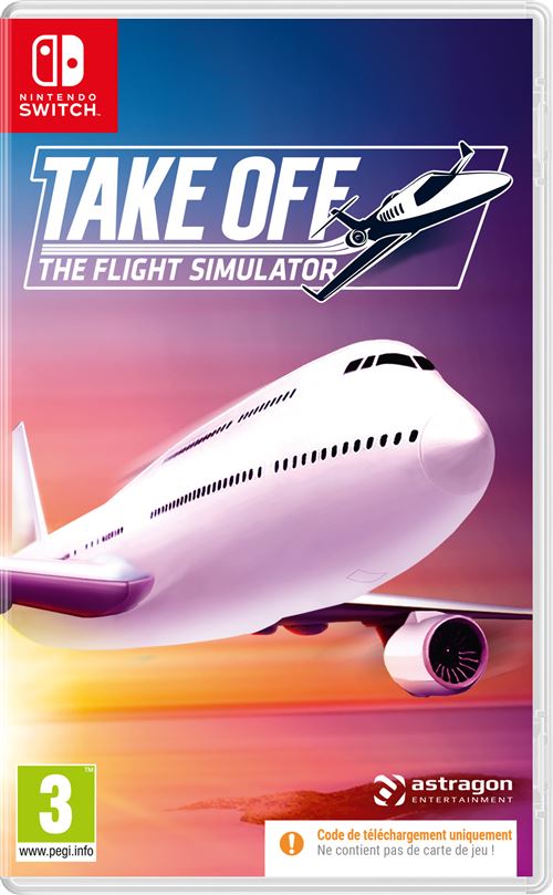 Acheter Take Off The Flight Simulator Code in a box Nintendo Switch État correct - 110,59 € Take Off The Flight Simulator Code in a box Nintendo Switch État correct - Microids Distribution reconditionné disponible sur Fnac