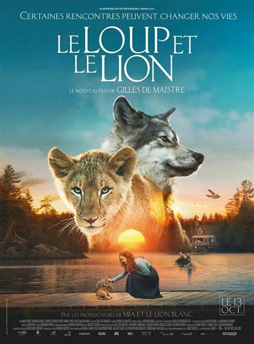 Affiche de Cinéma Originale - Le Loup Et Le Lion - 2021 - Gilles De Maistre - 118x158cm État correct - N/A reconditionné disponible sur Fnac