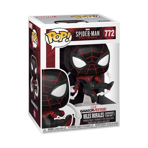 Figurine Funko Pop Marvel Spider-Man Miles Morales Advanced Tech Suit État correct - Funko reconditionné disponible sur Fnac