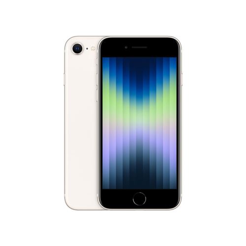 Acheter Apple iPhone SE 3ème génération 2022 4,7"" 5G 128 Go Double SIM Lumière stellaire État correct - 189,00 € Apple iPhone SE 3ème génération 2022 4,7"" 5G 128 Go Double SIM Lumière stellaire État correct - Apple reconditionné disponible sur Fnac