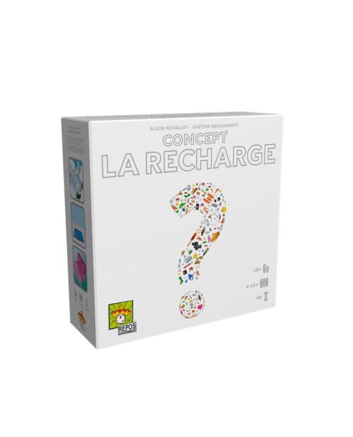 Jeu de société Asmodée Concept la recharge État correct - Asmodee reconditionné disponible sur Fnac