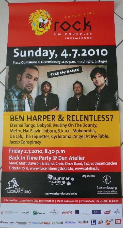 Ben Harper - 50x100 cm - AFFICHE / POSTER État correct - N/A reconditionné disponible sur Fnac