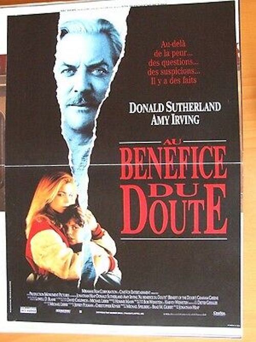 Au bénéfice du Doute - 1993 - Donald Shuterland - 116x158cm - Affiche de cinéma originale pliée État correct - N/A reconditionné disponible sur Fnac