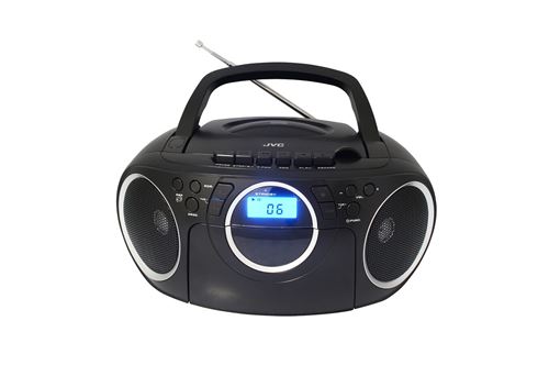 Radio JVC RC-F550B Noir État correct - JVC reconditionné disponible sur Fnac