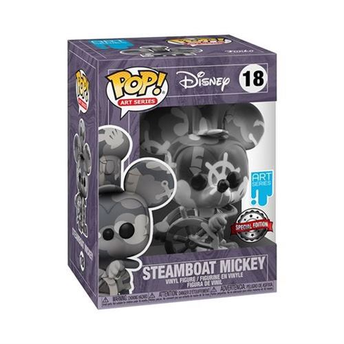 Figurine Funko Pop Artist Series Disney Steamboat Mickey État correct - Funko reconditionné disponible sur Fnac