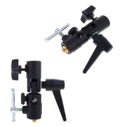 Rotule pour parapluie Manfrotto 026 Lite Tilt Noir État correct - Manfrotto reconditionné disponible sur Fnac