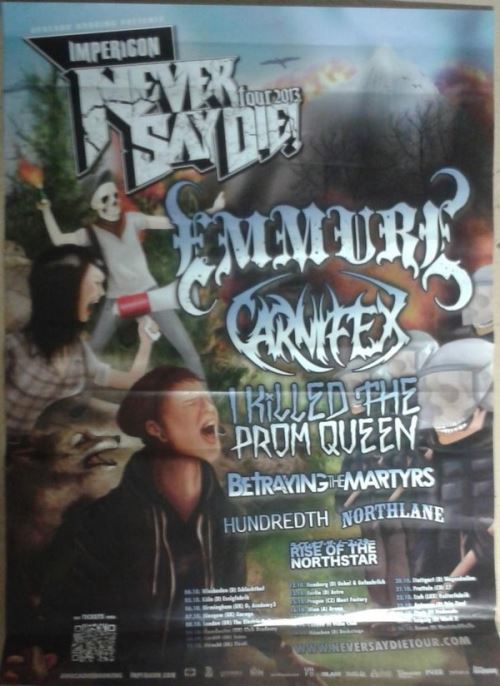 Acheter Emmure / Carnifex - 60x84 cm - AFFICHE / POSTER État correct - 14,99 € Emmure / Carnifex - 60x84 cm - AFFICHE / POSTER État correct - N/A reconditionné disponible sur Fnac