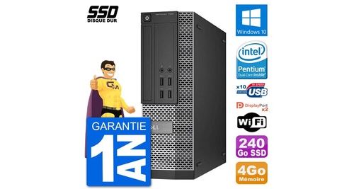 Pc dell optiplex 7020 sff intel g3220 ram 4go ssd 240go windows 10 wifi État correct - N/A reconditionné disponible sur Fnac
