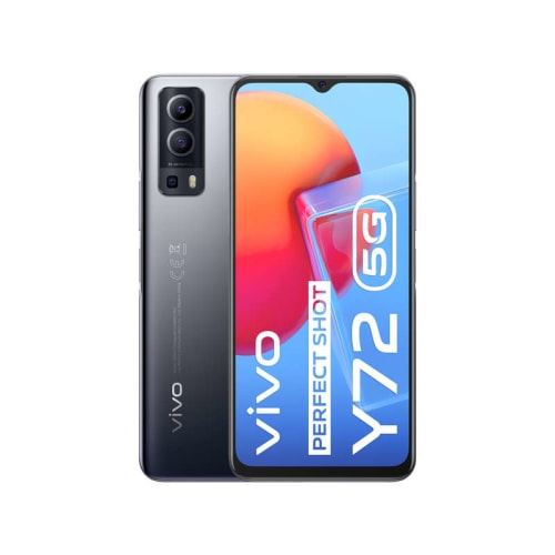 Smartphone Vivo Y72 5G V2041 6.58 Pouces MediaTek Dimensity 700 8Go 128Go IPS 5000mAh 64MP Android Noir État correct - N/A reconditionné disponible sur Fnac