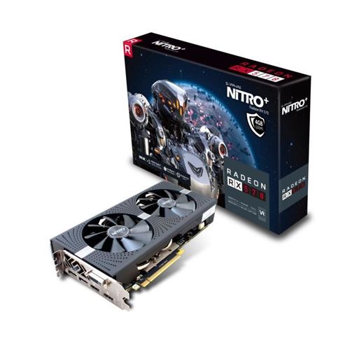 Carte Graphique Sapphire Radeon Nitro+ RX 570 4Go État correct - Sapphire reconditionné disponible sur Fnac
